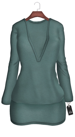 :::KC::: Edna Dress // Aqua