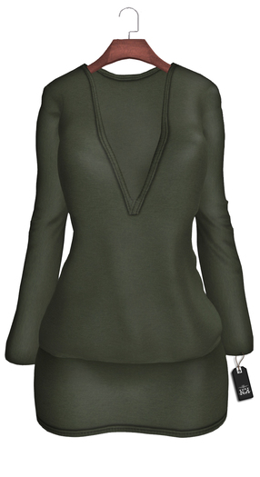 :::KC::: Edna Dress // Army