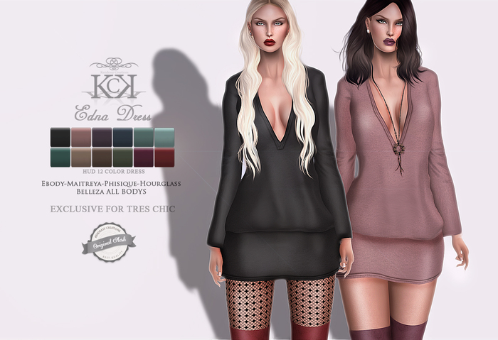 :::KC::: Edna Dress // Fatpack