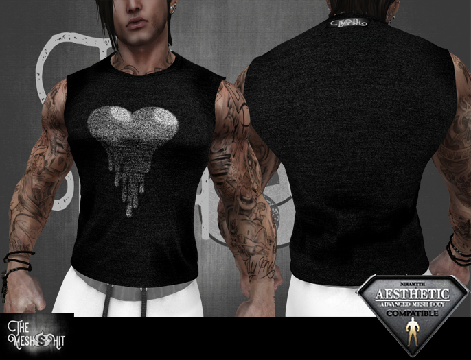 TM(s)H, Heart Sleeveless Box