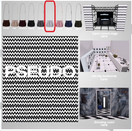 Pseudo- Moment Bag White common