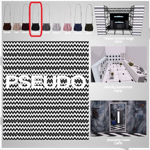 Pseudo- Moment Bag Black common