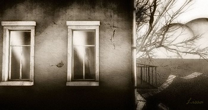 Blue Tree Art  1.2 - Nun in the Window