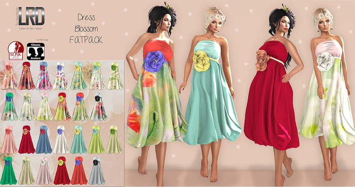 LRD Blossom Dress FATPACK