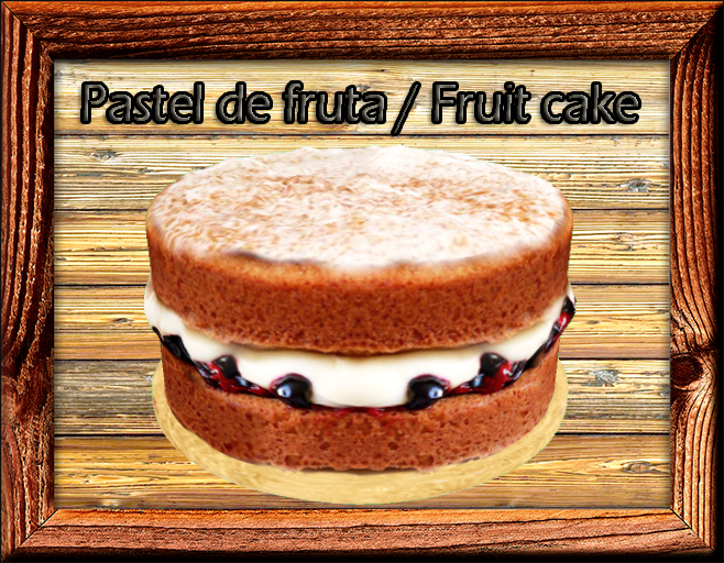 Vendor Pastel de fruta