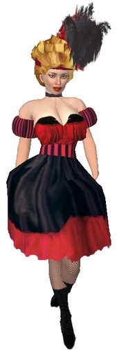 Western Clothing - Sally, the Saloon Hussy