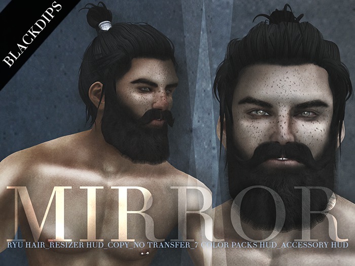 MIRROR - Ryu Hair -BlackDIPS Pack-