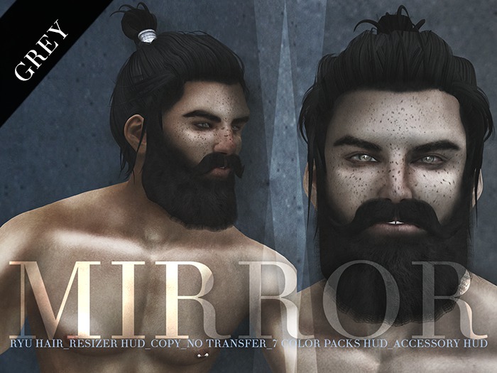 MIRROR - Ryu Hair -Greys Pack-