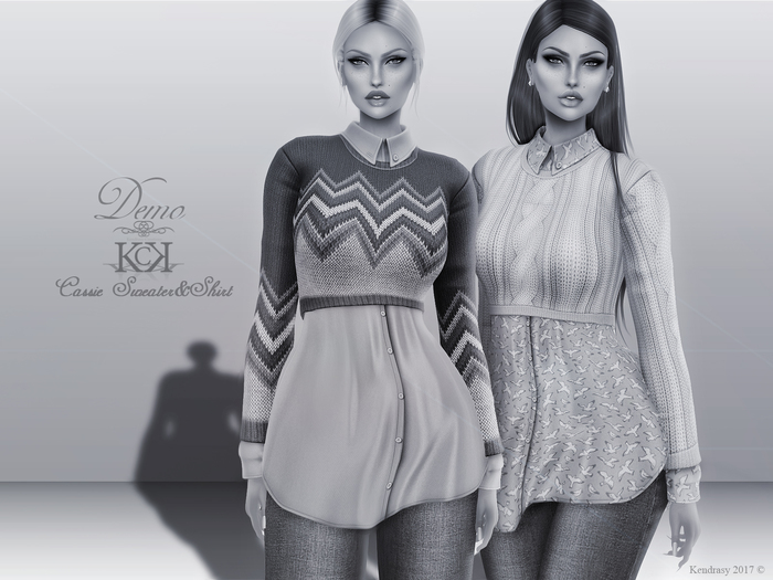 :::KC::: Cassie Sweater&Shirt // DEMO