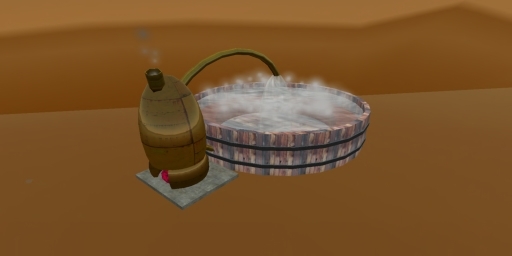 Caledonian Hot Tub w/ Poses