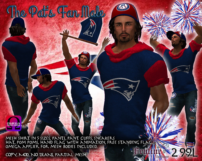 *FF* The Pats Fan Male 2017