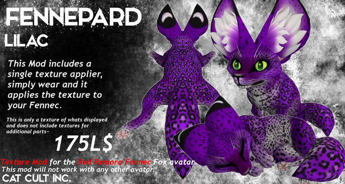 Cat Cult Inc. Fennepard Lilac (Boxed)