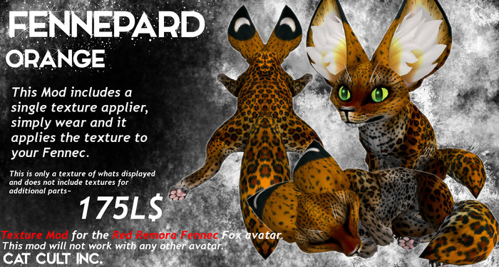 Cat Cult Inc. Fennepard Orange (Boxed)