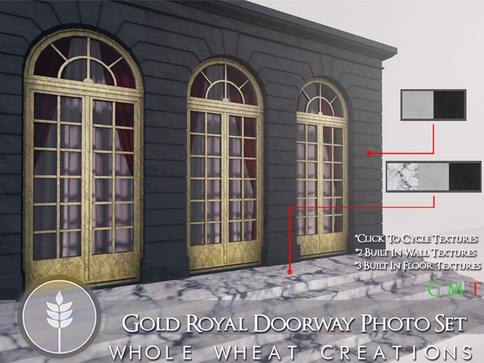 WHOLE.WHEAT -  Gold Royal Doorway Photo Set BOX