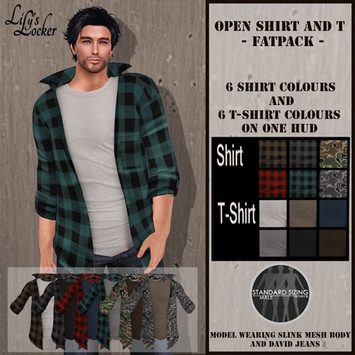 LL - Open Shirt and T Fatpack BOXED