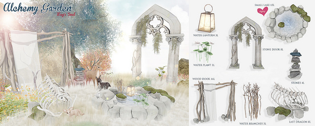*May's Soul* Alchemy garden. small lake RARE
