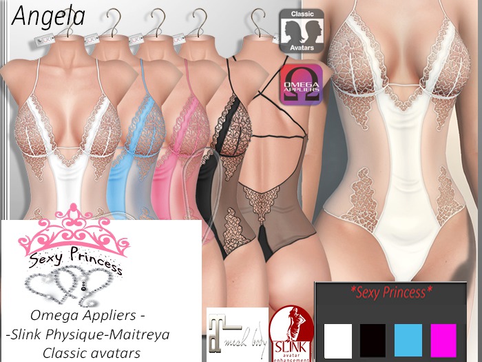 *Sexy Princess*  Angela Lingerie Demo