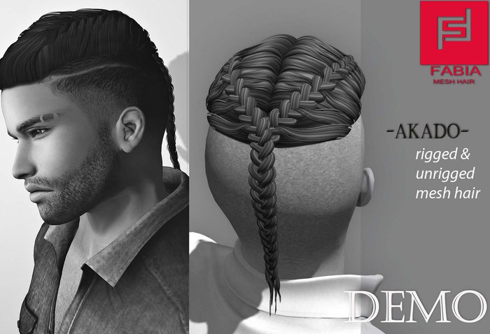 -FABIA- Mesh Hair  <Akado> DEMO