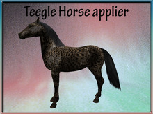 SY 10 Teegle Horse Applier (wear me)