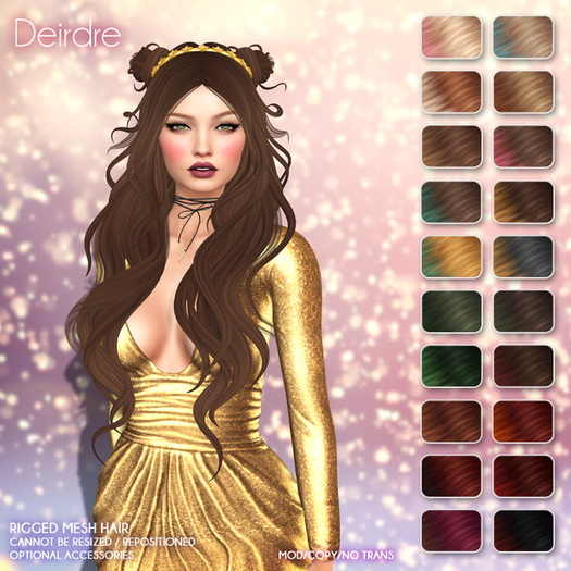 /Wasabi Pills/ Deirdre Mesh Hair - Solar Ombre