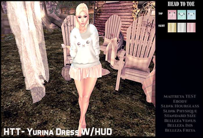 HTT-Yurina Dress W/HUD