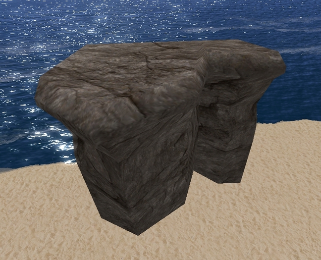Big Mesh Rock Wall
