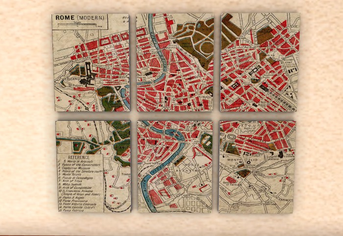Headcase Map of Rome (boxed)