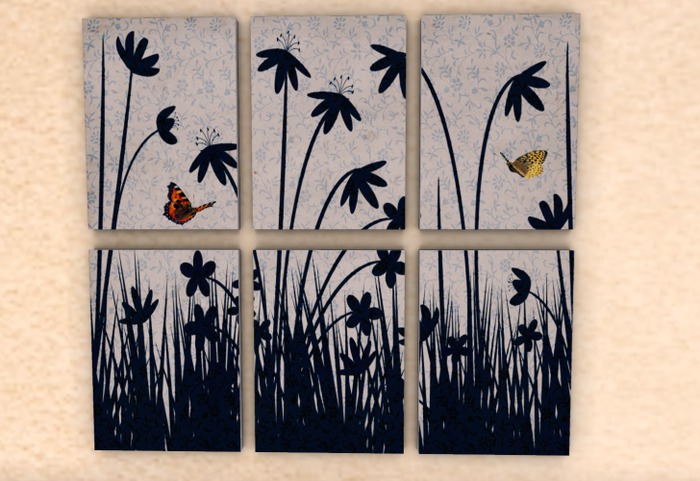 Headcase Flowers and Butterflies