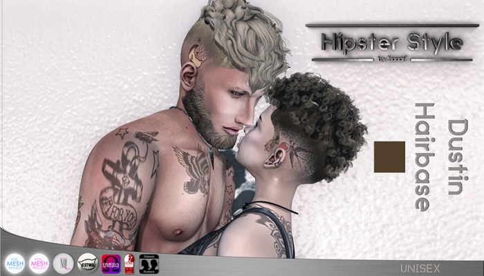 [Hipster Style] Dustin Hairbase BROWN  (Wear Me)