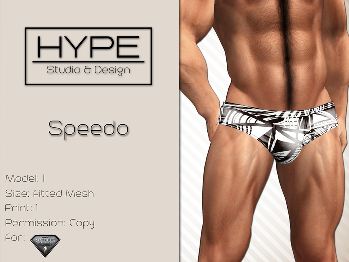 [ HYPE ] Speedo for Aesthetic 1 - Fitted Mesh