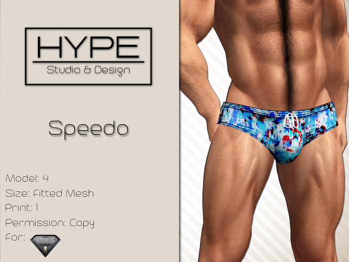 [ HYPE ] Speedo for Aesthetic 4 - Fitted Mesh