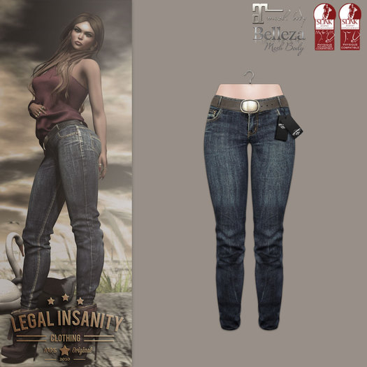 Legal Insanity - Stella old jeans