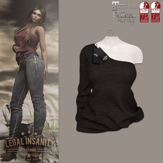 Legal Insanity - Mila sweater brown