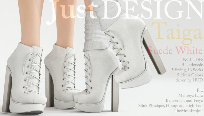 JD - Taiga Suede White