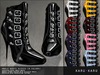 Karu karu poster latex ankle boots alexis %289 colors%29