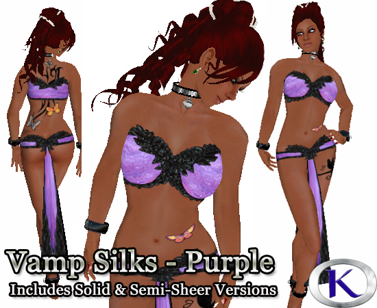 Vamp Silks - Purple Set