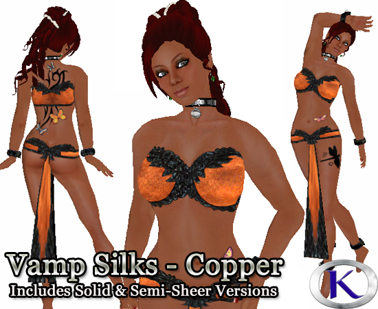 Vamp Silks - Copper Set