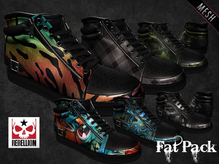 = REBELLION = "TREY" Kicks Fatpack