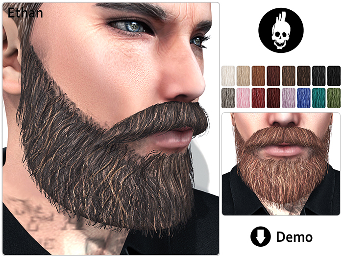 Action Inkubator Beard Ethan DEMO / / / BENTO RIGGED !