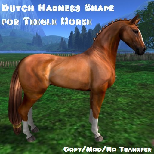 Dutch Harness Shape for Teegle Horse