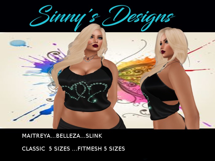 ~SD~SUE HEART 9 Sports Bra Tank Top