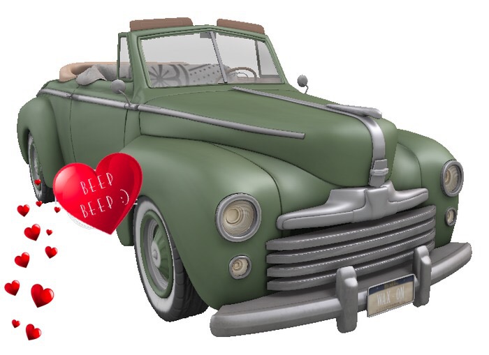  [Con.] Wax On/Wax Off Convertible - HUD - Racing (WEAR ME) ARCADE GACHA