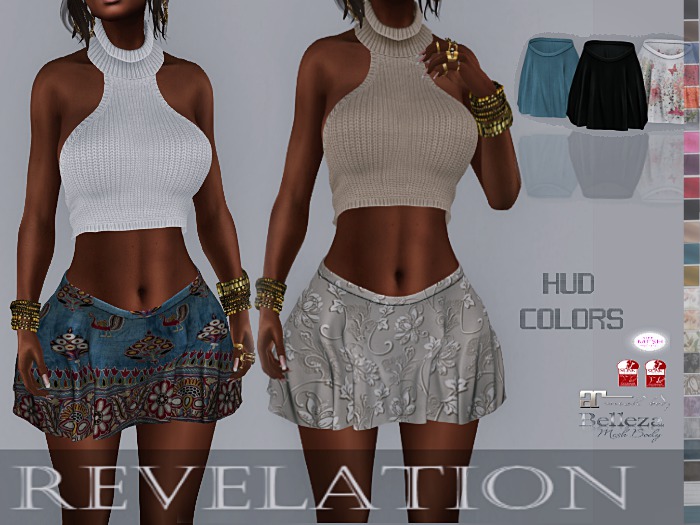 :::Revelation::: Flora SKIRT COLORS