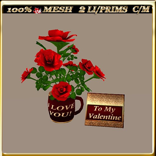 LW_ Valentine Roses in Cup 1
