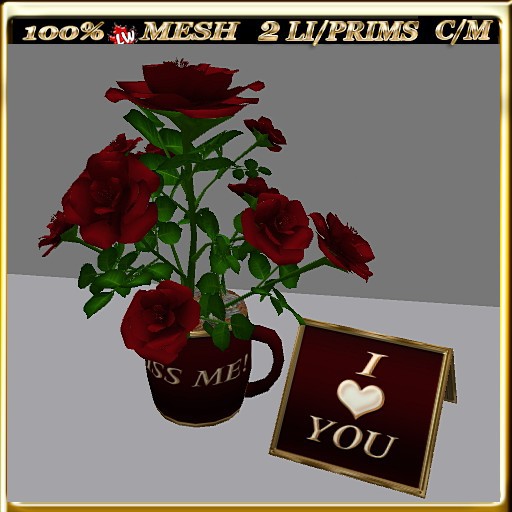 LW_ Valentine Roses in Cup 2