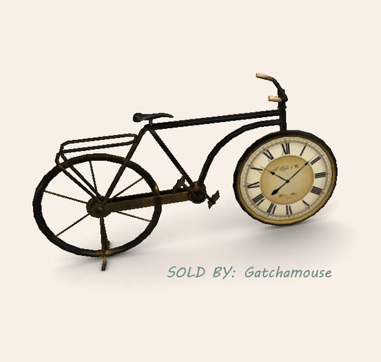 -David Heather-Bicycle Clock