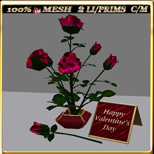 LW_  Valentine Rose Bush 3