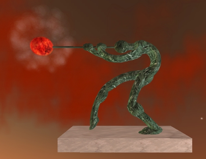  Sculptural Glassblower 