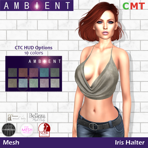 [AMBI] Mesh Iris Halter (BOXED)