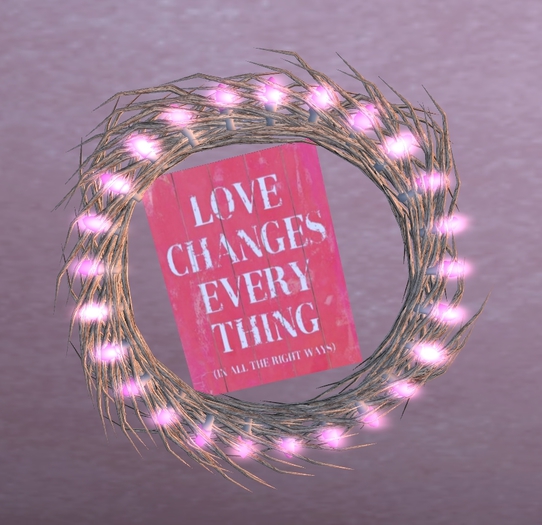 Wreath Love Changes Everything